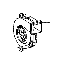 2020 Lexus Drive Motor Battery Pack Cooling Fan (Lower). Electrical